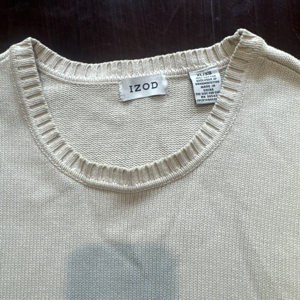 IZOD Men’s Sweater Long Sleeve XL. 0024